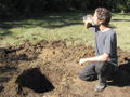 Drinking from the well hole the next day.jpg