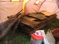 Building wood in tent.jpg
