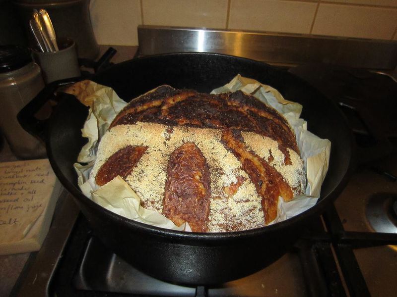 File:Cooked Sourdough Loaf.jpg