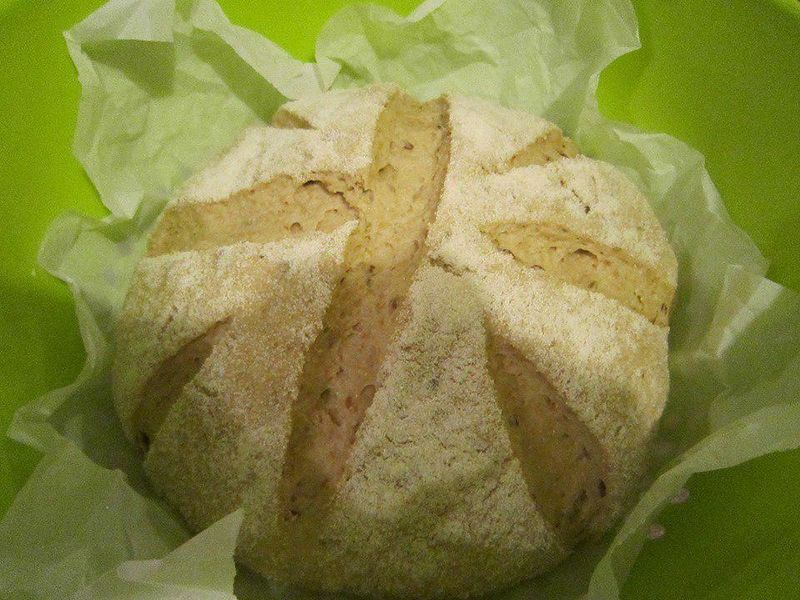 File:30mins after slashing sourdough.jpg