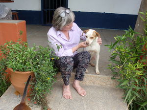 Mum with one dog.jpg